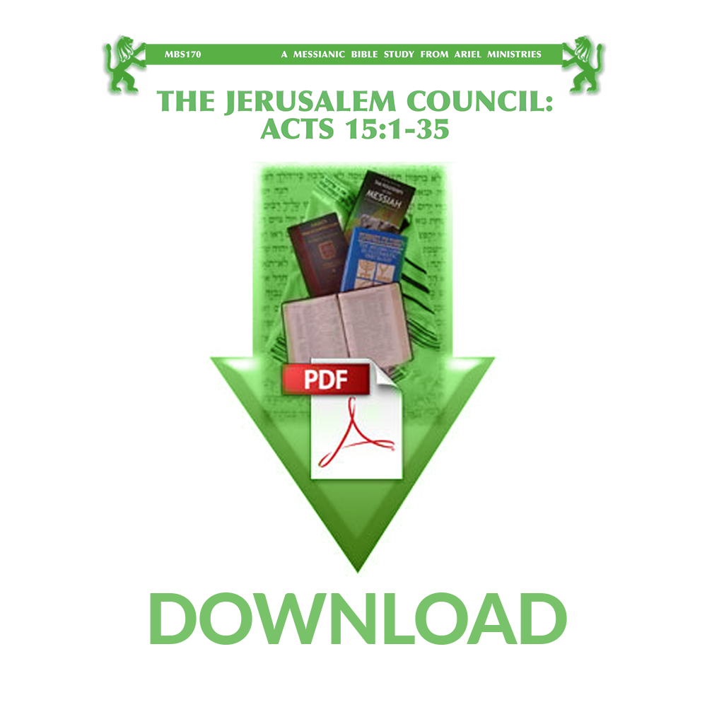 MBS170 The Jerusalem Council: Acts 15:1-35