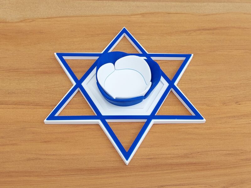 Star of David Tealight