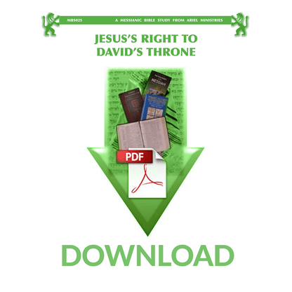 MBS025 Jesus' Right to David's Throne