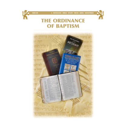 MBS109 The Ordinance of Baptism