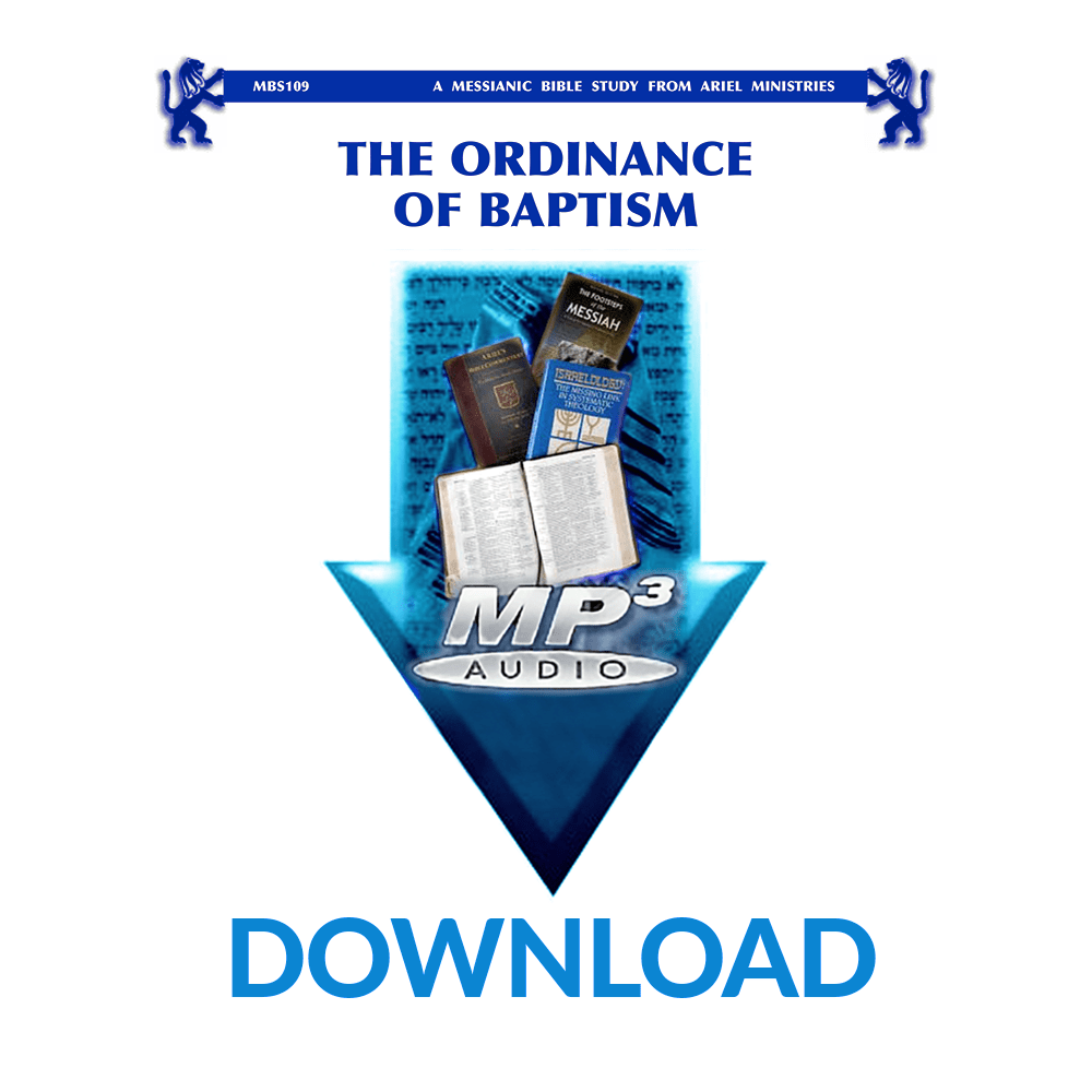 MBS109 The Ordinance of Baptism