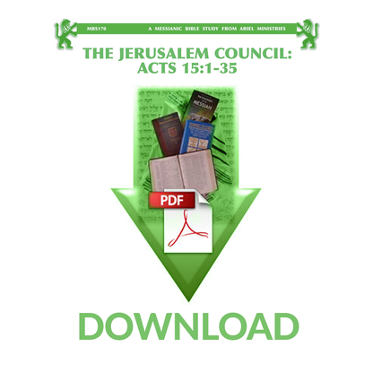 MBS170 The Jerusalem Council: Acts 15:1-35