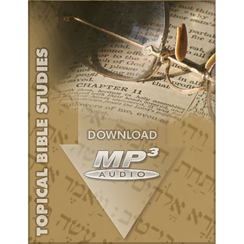 Dispensations and Dispensationalism - MP3